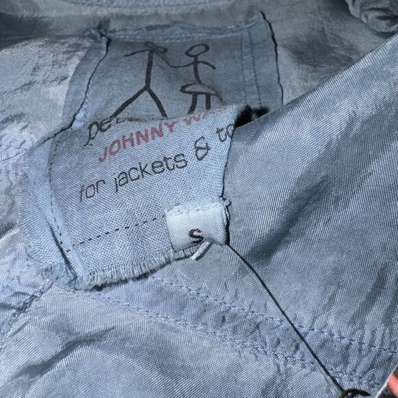 Johnny Was Pete & Greta Long Sl BLUE Capras Blouse Shirt Tunic Size S PG31891016 - Picture 10 of 11